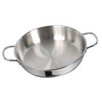 TEGAME INOX 2 MANICI         cm 30 DUNE METALSOMMA