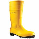 STIVALI SICUREZZA PVC GINOCCHIO 43 GIALLO   DUNLOP