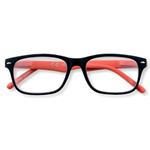 OCCHIALI LETTURA NERI/ARANCIONI     +3,00 B3 ZIPPO