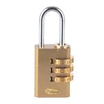 LUCCHETTO OTTONE mm 30 COMBINAZIONE         POTENT