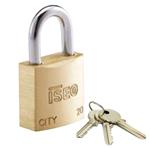 LUCCHETTO OTTONE mm 30 KA                CITY ISEO