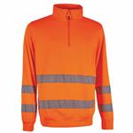 FELPA ZIP CORTA ALTA VISIB.ARANC. XXL FELIS UPOWER