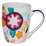 TAZZA MUG PORCELLANA FLOREALE       cc 350 MERCURY