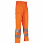 PANTALONE ALTA VISIB. ARANCIO M      SIRIUS UPOWER