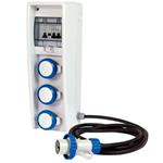 QUADRO 3x2PT CEE 16A IP67 m 1,5          74127 FME