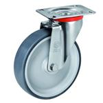 RUOTA GOMMA TERMOPL.PG   100x 85   80x30 714201 TR