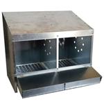 NIDO GABBIE OVAIOLE ACCIAIO POSTI 2