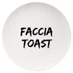 PIATTO CERAMICA PIANO FACCIA TOAST    cm 26,5 SOOR