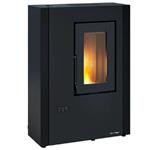 STUFA PELLET LUISELLA MAXI 5.0     NERA EXTRAFLAME