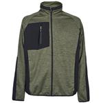 FELPA ZIP LUNGA DARK GREEN XXL         HULL UPOWER