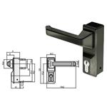 COMANDO ESTERNO MANIGLIONI         07A78-38-0 CISA