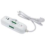 MULTIPRESA 2x2PT 1xSK LAT USB INT TRIAX 474124 FME