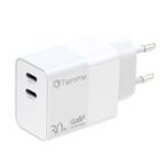CARICABATTERIE 2 USB-C watt 30         4022 TIEMME