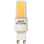 LAMPADA LED BISPINA G9 W3,8 3000K COB         SHOT