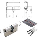 CILINDRO INFILARE R6  75-30-45      889930459 ISEO