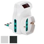 ADATTATORE TRIPLO SICUREZZA 10A+T SK NER 87318 FME