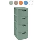 CASSETTIERA P.4 DOMUS SMOKY BL.30x40 h 80 STEFANPL