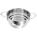 CESTELLO COTTURA VAPORE ACCIAIO   cm 16/18/20 IPAC