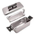 CUOCISCOLA INOX DUSPAGHI             cm 42x15 IPAC