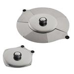 COPERCHIO ACCIAIO VENTAGLIO cm 12/32 GENIETTI IPAC