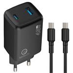 CARICABATTERIE 2 USB-A/C CAVO w 45    NC57 LOSTECH