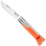 COLTELLO VIROBLOC INOX N. 8 HORIZON ARANCIO OPINEL