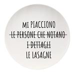 PIATTO CERAMICA PIANO LASAGNE         cm 26,5 SOOR