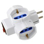 ADATTATORE TRIPLO 3x2PT SK INT BIAN. SYNTESY 00169