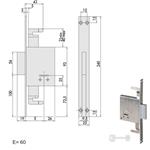 SERRATURA INFILARE FERRO           57225-50-A CISA