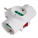 ADATTATORE TRIPLO SK 3xSK BIANCO         87323 FME